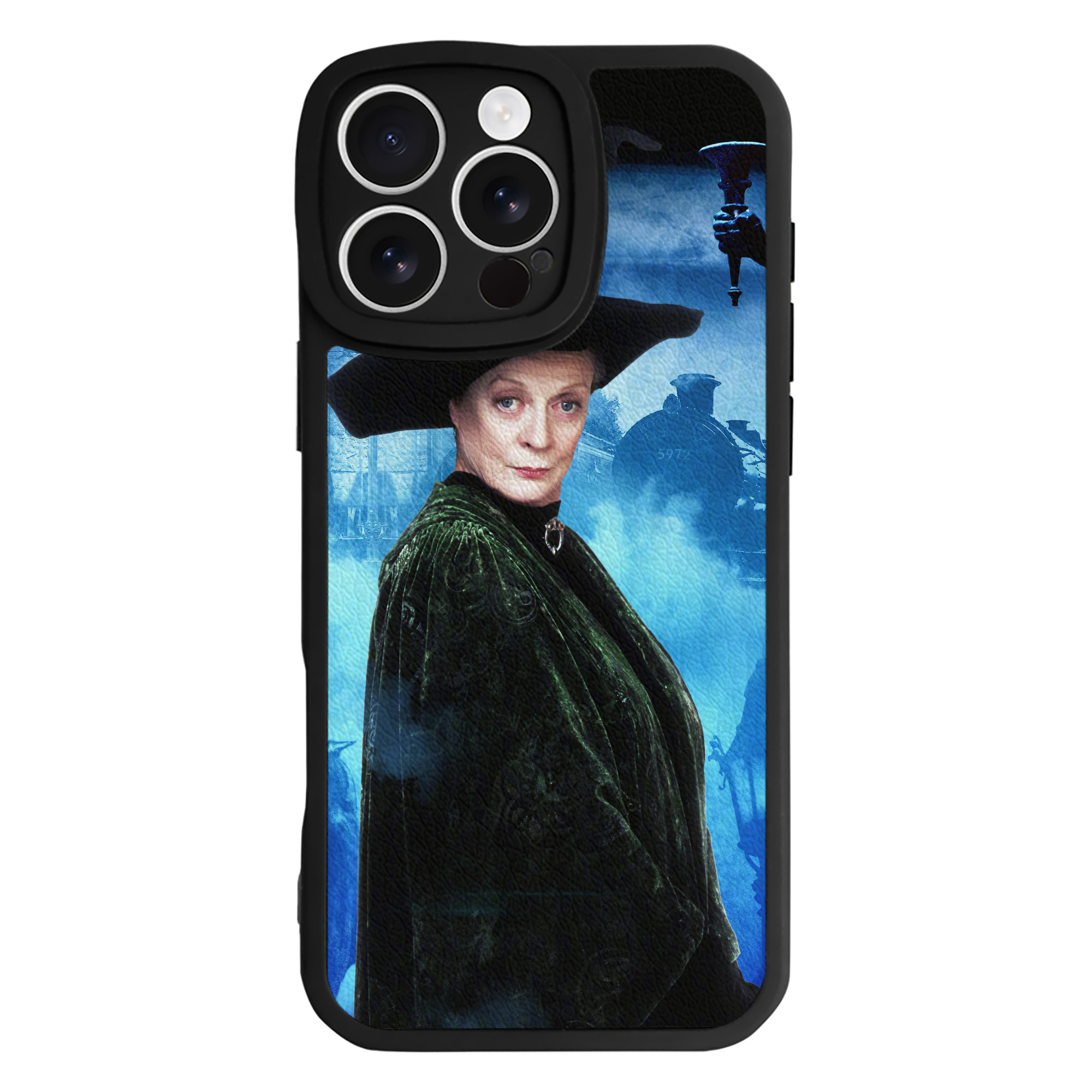 （画像用） Harry Potter ハリー・ポッターシリーズ 【iPhone 16シリーズ対応】シリコンスマホケース（レザー調） 材質：シリコン